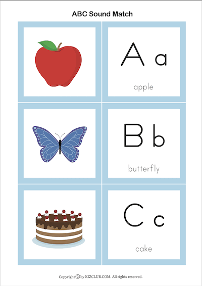 Beginning Sound Match