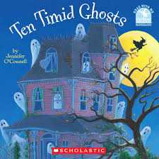 Book cover of Ten Timid Ghosts