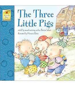 Book cover of The Three Little Pigs