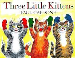 Book cover of Three Little Kittens