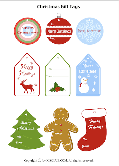 Christmas Gift Tags