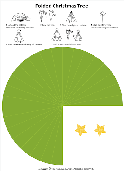 Folded X-mas Tree