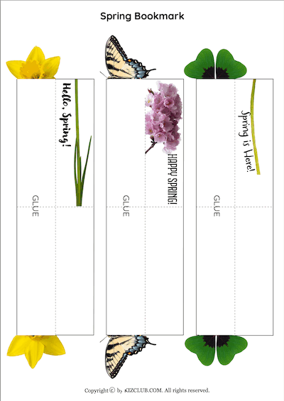 Spring Bookmark