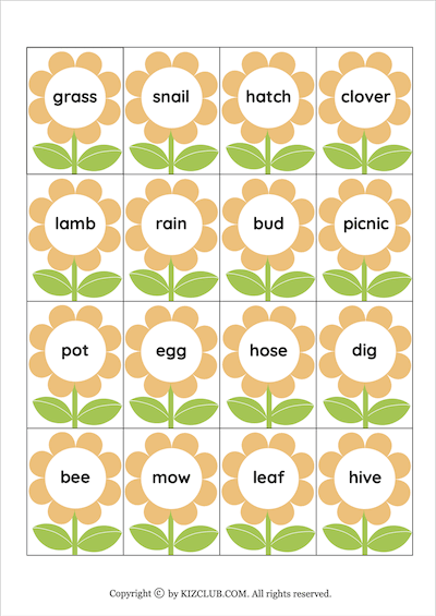 Spring Vowel Sort