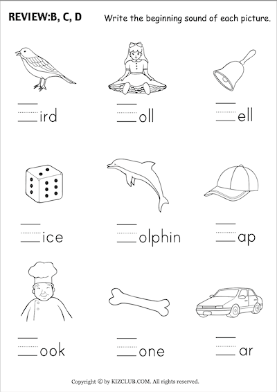 Consonants Review