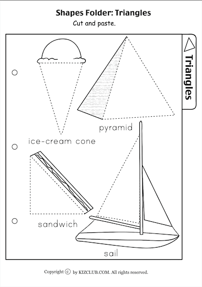 Shapes Folder(B&W)